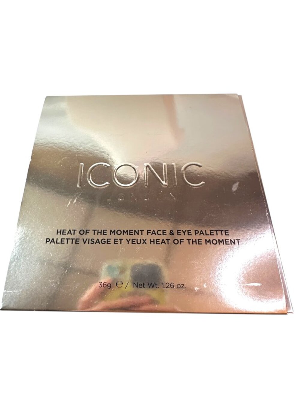 Iconic London Heat Of The Moment Face & Eye Palette 36g Vegan-Friendly High-Pigm